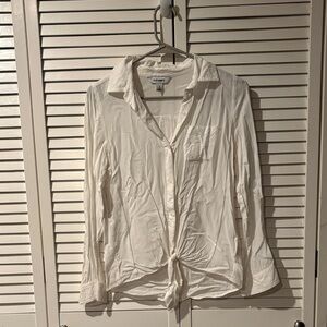 Old Navy white Button-Down Shirt